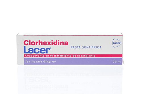 Pasta de Dentes LACER Cuidado Encias 75 Ml Lacer - Pasta de dentes - clorhexidina, alivia dores bucais, suave, cremosa