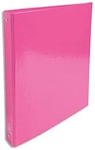 Dossier A4 com Anéis EXACOMPTA Rosa (32.5x27cm) EXACOMPTA - Pastas Organizadoras - a4, anéis metálicos, capa de tecido, pasta A5, pasta A6