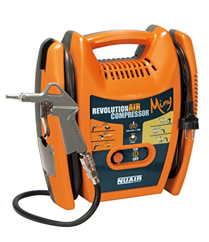 Compressor VELLEMAN Nuair (1100 W - 180 L/min) REVOLUTION'AIR - Equipamento atlético de uso geral - portátil, 180 litros/minuto, 8 bar, 3400 rpm