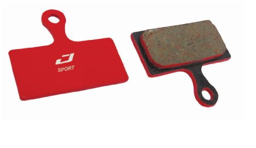 Jagwire - Placas de Freios para Bicicleta (Shimano, 1 Unidade) Jagwire - Peças de automóveis - shimano, cinzento, vermelho, alumínio