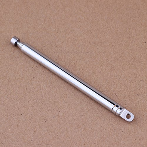 Antena de Rádio TELESCOPIC ANTENNA 7 SEGMENTOS Générique - Antenas - antena, telepítica, 7 segmentos, tv, rádio, dab+