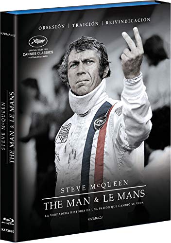 Blu-Ray Mcqueen: The Man And Le Mans (Edição em Espanhol) KARMA FILMS - Dvds e vídeos - blu-ray, mcqueen, edição em espanhol