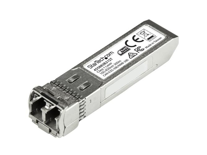 Módulo de Transcetor de Rede STARTECH.COM 455883B21ST STARTECH.COM - Repetidores e transceptores - transcetor, fibra óptica, multimodo, sfp +, lc, 10 gbe