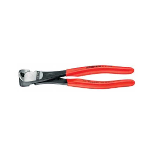 Chave de fendas com anel de rosca Knipex 67 01 160 | Vermelho KNIPEX - Ferramentas para fios e cabos - 160 mm, aço forjado, vermelho, 3,5 mm aço inoxidável