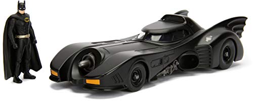 Figura de Ação BATMAN Batmobile (Idade Mínima Recomendada: 3 anos) Jada - Brinquedos - Batman, batmobile, ação, figura