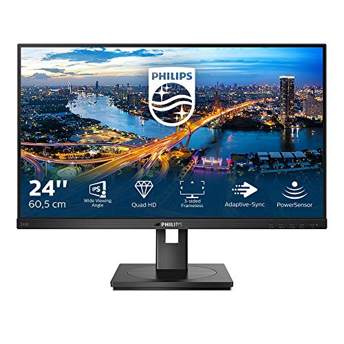 Monitor PHILIPS 245B1/00 (24'' - Full HD - IPS) Philips - Monitores de computador - 24 polegadas, full hd, ips