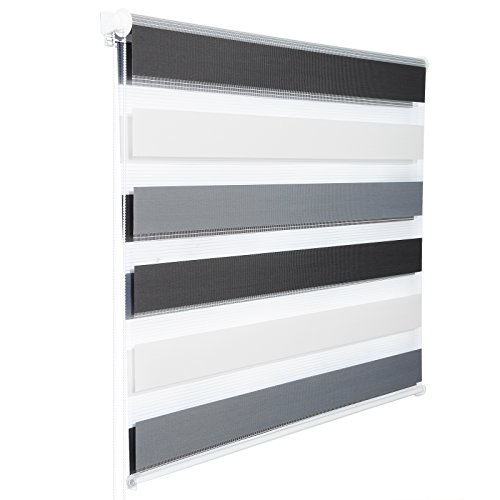 Estores WOLTU 60 x 150 cm (Cinzento - Tecido) WOLTU - Persianas e cortinas - 60 x 150 cm, tecido, resistente, fixação fácil