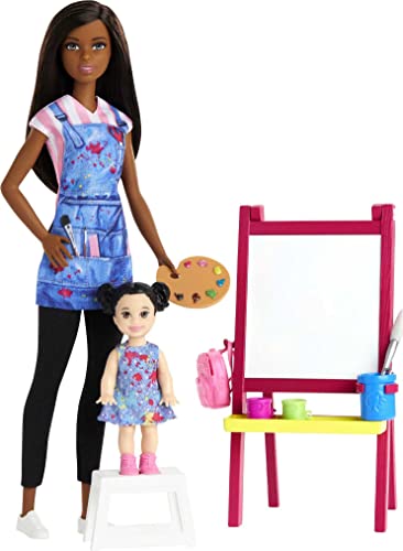 BARBIE: Professor de Arte (Idade Mínima Recomendada: 3 anos) Barbie - Conjuntos de brinquedos - barbie, professor de arte, idade mínima recomendada