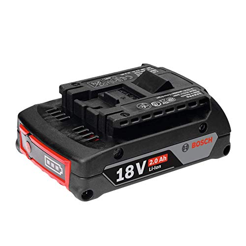 Bosch 1600Z00 036 Bateria e Carregador de Ferramentas Eléctricas Bosch - Baterias para ferramentas elétricas - 18v, 2000mAh, litio, preto