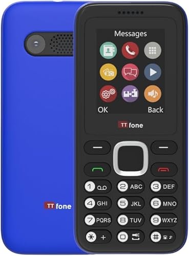 Telemóvel TTFONE TT150 Senior (2.4'' - 2G - Azul) TTfone - Telemóveis - 2.4, 2G, botões grandes, visor iluminado