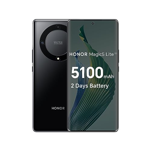 Smartphone HONOR Magic5 Lite (6.67'' - 8 GB - 256 GB - Negro) HONOR - Telemóveis - 6.67, 8 gb, 256 GB, negro
