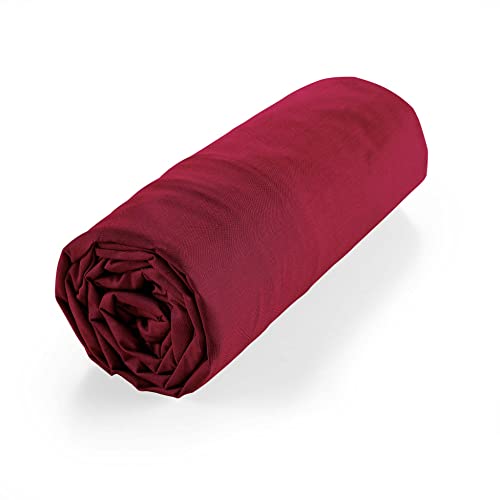 Lençol de Baixo DOUCEUR D'INTERIOR (Algodão - 160x190/200cm) U10 - Lençóis - algodão, 160x190/200cm