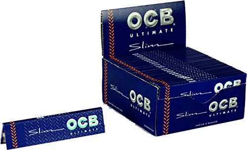 Papel para fumar OCB Azul (50 folhas) OCB - Acessórios de fumar - papel, fumar, ocb, azul, 50 folhas