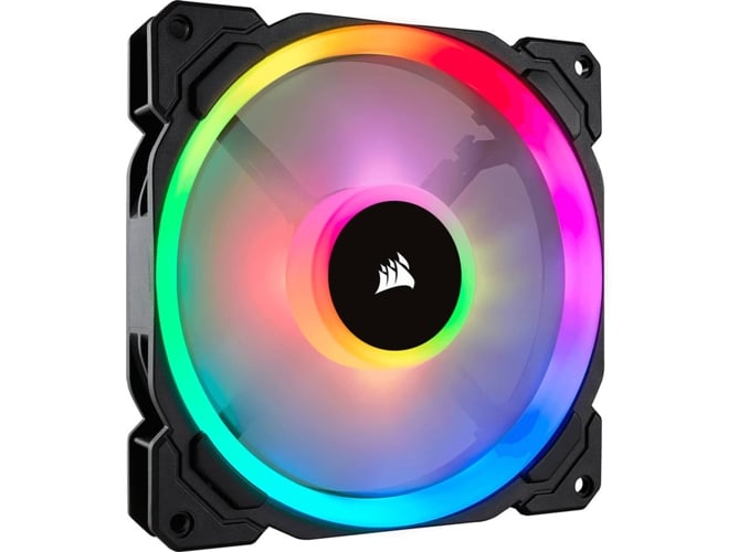 Corsair Ll140 Rgb Caixa de Computador Ventoinha 14 Cm Preto Cinzento Branco Corsair - Peças de refrigeração de sistema de computador - 14 cm, 2000 rpm, 28 dB, metal, plástico