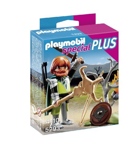 Playmobil 5293 Cavaleiro Celto com Fogueira PLAYMOBIL - Conjuntos de brinquedos - playmobil, cavaleiro celto, fogueira