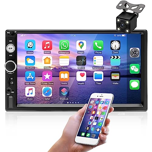 Rádio CAMECHO 2 DIN com 7'' Ecrã Tocável (Preto - Digital - FM) CAMECHO - Aparelhos de áudio e vídeo para veículos e sistemas de painel - rádio, camecho, 2 din, 7 polegadas, ecrã tocável, preto