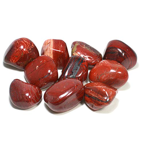 Pedaço de Pedra Tumbeira De Jaspé Vermelho 20-25 Mm SINGLE STONE GEOFOSSILS - Pedras soltas - jaspé, vermelho, 20-25 mm