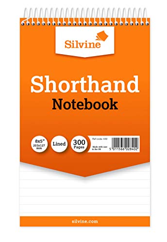 Caderno SILVINE 8X5 Espiral 300 Páginas Silvine - Cadernos e bloco de notas - capa de cartão, lombada, 8x5, 300 páginas