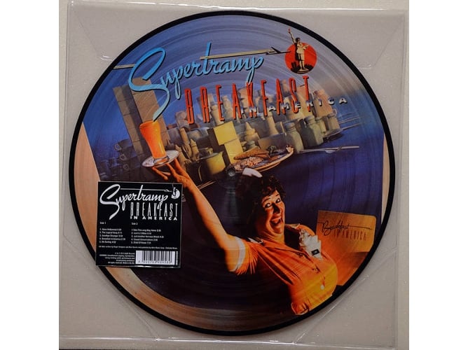 Vinil PICTURE BREAKFAST IN AMERICA ED LIMITED IMS-A&M - Música e gravações de som - vinil, picture breakfast in america ed limited