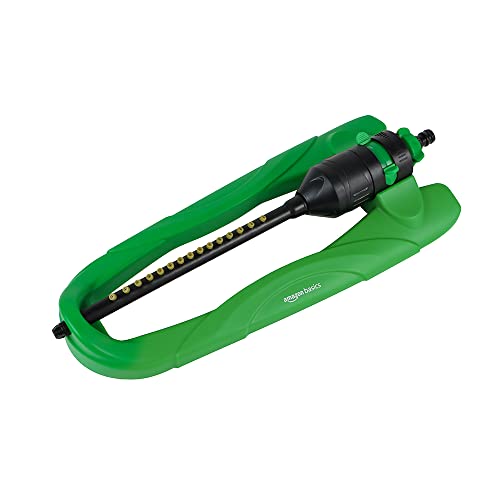 Aspersor Oscilante AMZBASICS com Adaptador para 3/4 Polegadas Amazon - Aspersores e cabeças de aspersor - 2 cabeças, rega automática, compacto, micro-usb