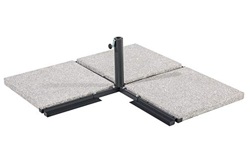 Suporte de Parede SCHNEIDER 2 Placas (Branco) Schneider Schirme - Bases para guarda-sóis de exterior - suporte, parede, branco
