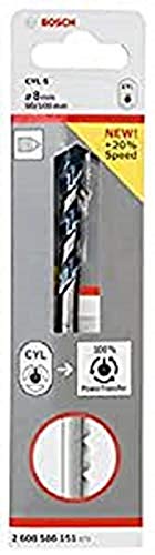 Broca BOSCH 2 608 588 151 (Acessórios para Ferramentas Eléctricas) Bosch - Acessórios para brocas e parafusadeiras - cincel, cilindrica, 5 dentes, 8 mm, 1200 rpm