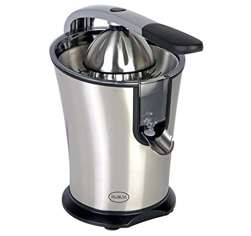 Espremedor Elétrico De Citrinos Regal Gusto RGV - Centrifugadoras - preto, inox, filtro antipó