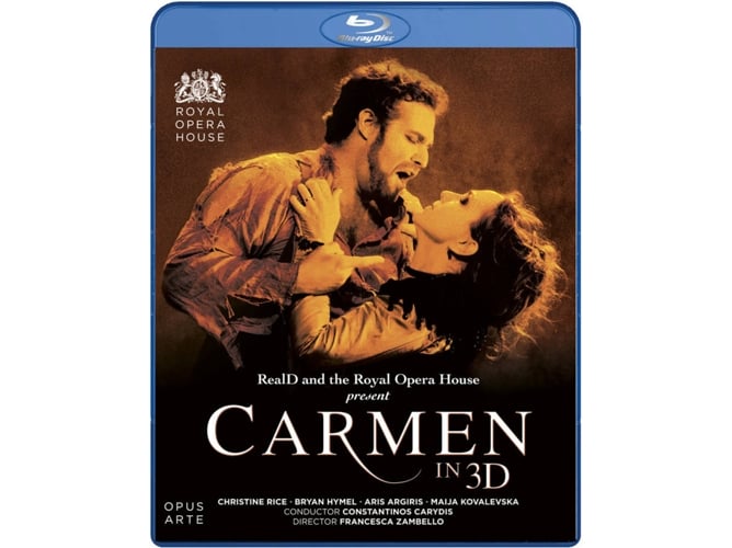 Blu-Ray Carmen In 3D - Edição em Espanhol (Edição em Espanhol) Opus Arte - Dvds de filmes e programas de televisão - blu-ray, carmen, 3D, edição em espanhol