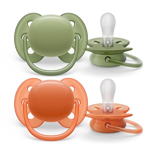Chupeta PHILIPS AVENT Ultra Soft (6-24 Meses) Philips Consumer Lifestyle B.V. - Cuidados com a higiene oral - ultra macio, 6-24 meses, proteção pele, esterilizador