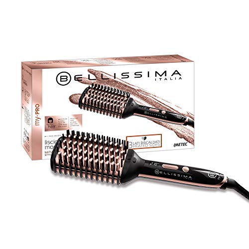 Alisador de Cabelo BELLISSIMA PB11 100 My Pro Magic Straight Brush Imetec - Pranchas alisadoras - alisador, cabelo, bellissima, pb11, my pro, magic straight brush
