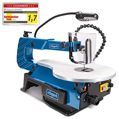 Serra de Esquadria SCHEPPACH SD1600V (Com Fio - 800-1100 rpm) Scheppach - Serra de recortes - serra esquadria, sccheppach sd1600v, com fio, 800-1100 rpm