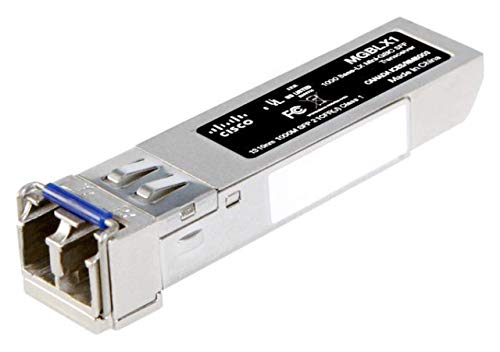 Módulo de Transcetor de Rede CISCO MGBLX1 Cisco - Repetidores e transceptores - fibra óptica, 10000 m, lc, pci express