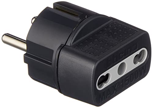 Adaptador de energia BTICINO S3625GE (Antracite) Sin marca - Inversores de energia - schuko, tipo f, antracite, universal