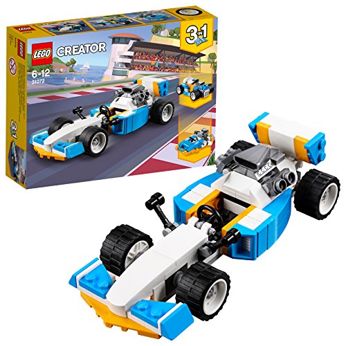 LEGO Creator: Moto Extreme (Idade Mínima Recomendada: 7 anos) LEGO - Blocos de encaixe - lego, moto, extreme, corrida, espelhos retrovisores, aileron traseiro