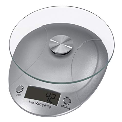Balança de Cozinha XAVAX Milla | Prateado Xavax - Balanças de medição - digital, 5 kg, lcd retroiluminado, desligamento automático