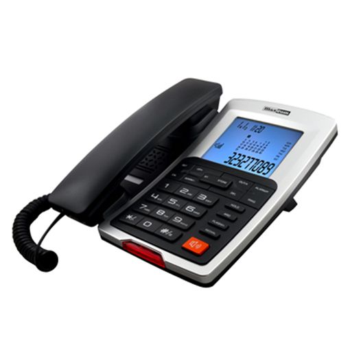 Telefone sem fio MAXCOM KXT709 Preto, branco Maxcom - Telefonia - sem fio, preto, branco