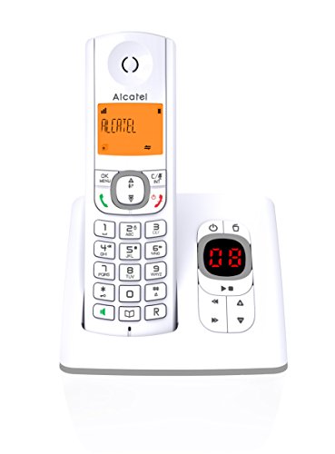 Telefone sem fio ALCATEL F530 Preto, cinza, branco ALCATEL - Telefonia - sem fio, preto, cinza, branco
