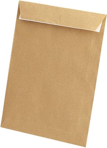 Sobres para Envelopes KRAFT PAPER 500 Unidades Zelatun - Suprimentos de envio - 500 unidades, autocolante, autoadesivo, tira de silicone