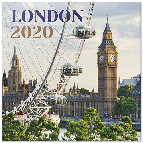 Calendário ERIK EDITORES de Parede 2020 London Grupo Erik - Calendários, organizadores e planejadores - calendário, parede, 2020, londres