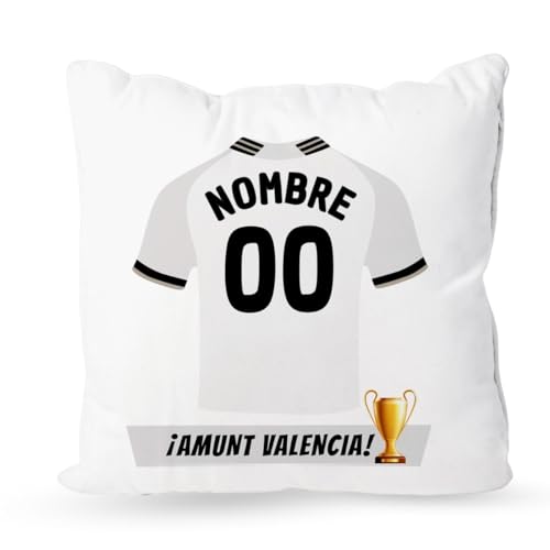 Almofada com Logotipo de Futebol VALENCIA CF DEREGALOOS - Almofadas - almofada, logotipo., futebol, valencia cf