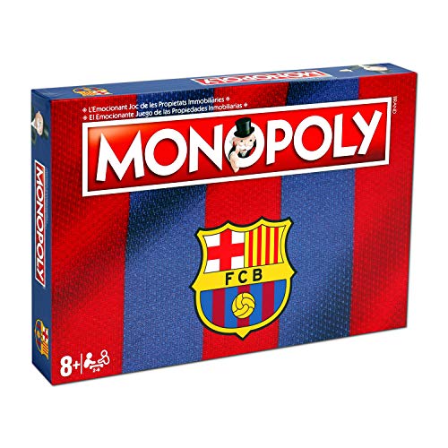 Jogo de Tabuleiro ELEVEN FORCE FC Barcelona Monopoly (Idade Mínima Recomendada: 8 anos) Eleven Force - Jogos - MONOPOLY, fc barcelona, 8 anos