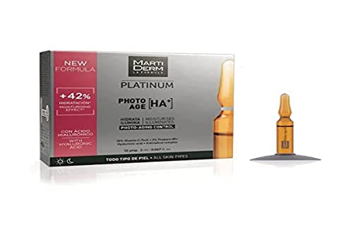 Máscara Facial MÁRTIDERM Photo Age (10 ampolletas) Martiderm - Materiais de arte e artesanato - vitamina c, proteoglicanos, antioxidante, reparador celular