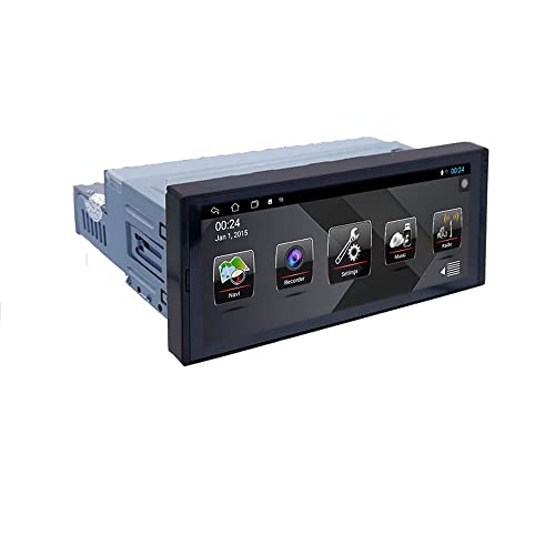 Autorrádio para Carros NC 1 Din Car Android Multimédia N\C - Acessórios interiores de veículos a motor - bluetooth, preto, touchscreen, 1280x480, causb