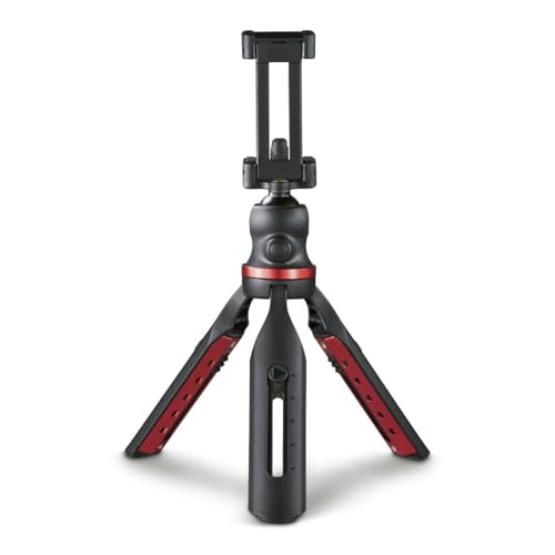 Suporte Tripé HAMA Solid (Universal - Até 2 kg) Hama - Suportes para telemóveis - dobrável, até 2 kg, ajustável, universal