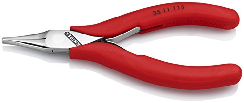 Knipex 35 11 115 alicate Alicates de pontas compridas KNIPEX - Alicates - ferro, 4 mm, pegas, vermelho