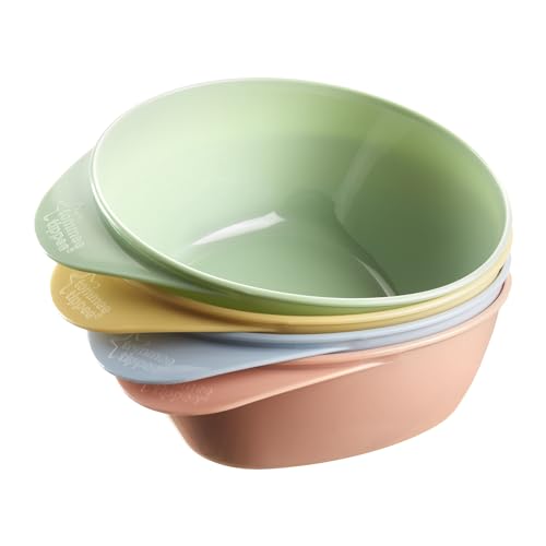 Tommee Tippee Easy Scoop Tazas de Alimentación para Bebés Moleo Sp.z o. - Utensílios de mesa - design triangular, encher colher, microondas, apto máquina de lavar