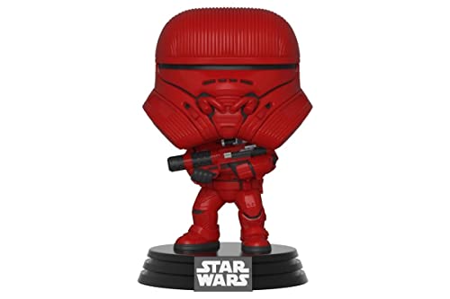 Figura FUNKO POP! Star Wars: TROS- Sith Jet Trooper Funko - Bonecos de ação e brinquedo - vinil, 9 cm, janela transparente, TROS