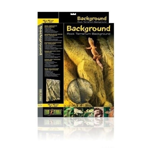 Decorativo para Terrário EXOTERRA Relief Fundo (Reptil/Aquático - 45 x 60 cm) EXO TERRA - Sistemas de contenção de animais de estimação - reptil, aquático, 45 x 60 cm