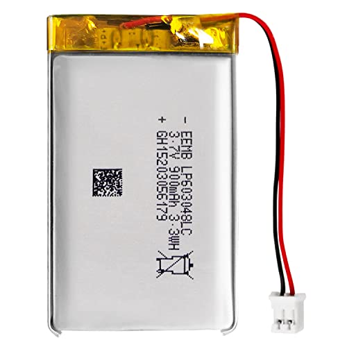 Bateria EEMB 3.7V 900mAh 603048 (Acessório Imagem e Som) EEMB - Baterias - 3.7V, 900mah, 603048, recarregável