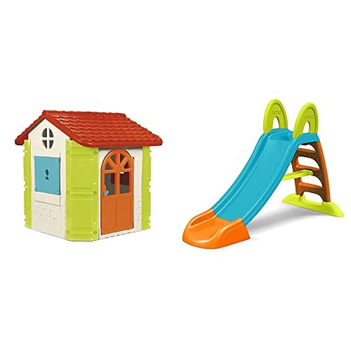 Casa de Brincar FAMOSA Feber House (Idade Mínima Recomendada: 3 anos) FEBER - Brinquedos - janelas abertas, porta com chave, fácil montagem, cores luminosas